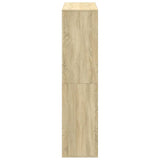 Room Divider Sonoma Oak 100x33x135 cm Engineered Wood 3309557