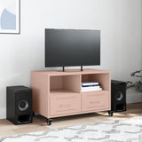 TV Cabinet Pink 68x39x43.5 cm Steel 846699