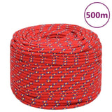 Boat Rope Red 10 mm 500 m Polypropylene 152404