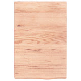 Wall Shelf Light Brown 40x60x cm Treated Solid Wood Oak 363636