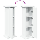 Display Stand with Storage White 31x30x90 cm Engineered Wood 854607