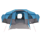 Family Tent with Rainfly Water-resistant tunnel Blue 18-Person 42017461