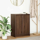 Sideboard Brown Oak 57x34x76 cm Engineered Wood 861622