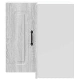 Kitchen Wall Corner Cabinet Kalmar Grey Sonoma Engineered Wood 853623