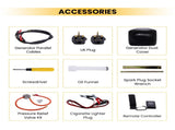 Portable Petrol Generator Inverter Dual Fuel LPG 3500W Camping Electric Start 63623476