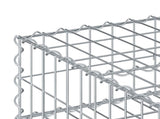 Gabion Raised Bed Silver 42033316
