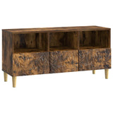 TV Cabinet 102 x 34.5 x 50 cm Smoked Oak Engineered Wood 895140