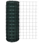 ZNTS Euro Fence Steel 25x0.8 m Green 140590