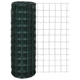 ZNTS Euro Fence Steel 25x0.8 m Green 140590