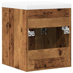 ZNTS 2 Piece Bathroom Furniture Set Old Wood Engineered Wood 3328581