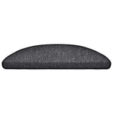 Stair Mat Set of 30 Anthracite 100% PP tufted 56x17 cm Non-slip 3365733