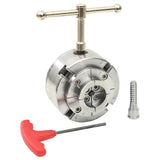 4 Jaw Wood Chuck with M33 Connection Steel Silver 96 mm 147831