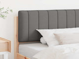 Upholstered Headboard Brown and Light Grey 100 cm 880193