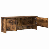 Wall-Mounted Coat Rack with Shelf Smoked Oak 80 x 20 x 30 cm 874343
