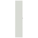 File Cabinet Light Grey 90x40x200 cm Steel 339761
