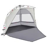 Beach Tent 2-Person Grey Quick Release Waterproof 4005310