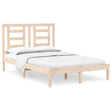 Bed Frame without Mattress 120x190 cm Small Double Solid Wood 3104318