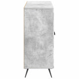 Sideboard Concrete Grey 89 x 34.5 x 80 cm Engineered Wood 895568