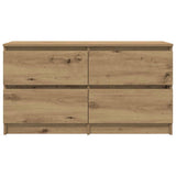 TV Cabinet Artisan Oak 100x35x54 cm Engineered Wood 861804