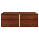Raised Garden Bed Rusty 160 x 80 x 55 cm corton 8006402