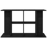 Aquarium Stand Black Oak 100x40x60 cm Engineered Wood 862150