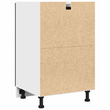 Hanging Cabinet Black Oak 50 x 46 x 81.5 cm Engineered Wood 863257