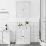 Bathroom Furniture Set VIGO 2 pcs White and Antique White 3328542