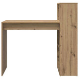 Desk with Shelf Artisan Oak 108 x 55 x 103.5 cm Engineered Wood 869465