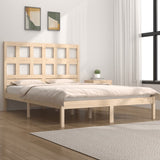 Bed Frame without Mattress 120x190 cm Small Double Solid Wood Pine 3104448