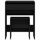 Dressing Table Black oak 60 x 40 x 75 cm Engineered wood 868872