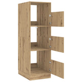 Laundry Cabinet Artisan Oak 50 x 68 x 162 cm Engineered wood 3422799