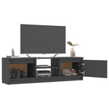 TV Cabinet Grey 120x30x35.5 cm Engineered Wood 800569