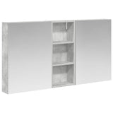 Bathroom Cabinet Set 3 pcs 130 x 14.5 x 70 cm Engineered wood 3403763