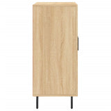Sideboard Sonoma Oak 90x34x80 cm Engineered Wood 828127