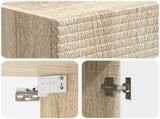 Wall-Mounted Cabinet Sonoma Oak 33 x 34.5 x 90 cm 898587