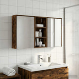 Bathroom Cabinet Set 3 pcs 116 x 16 x 62.5 cm Engineered wood 3403812