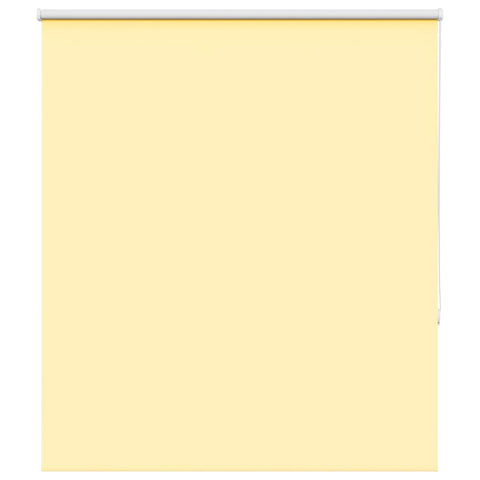 ZNTS Roller Blind Blackout Yellow 140x130 cm Fabric Width 136.6 cm Polyester 4012020