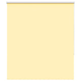 ZNTS Roller Blind Blackout Yellow 135x130 cm Fabric Width 131.6 cm Polyester 4012019