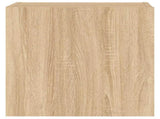 TV Wall Cabinets 2 pcs Sonoma Oak 40.5x30x40 cm Engineered Wood 836901