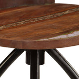 Bar Chairs 2 pcs Solid Reclaimed Wood 245264