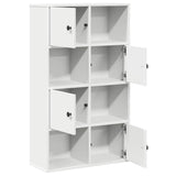 Bookcase White 60x24x101.5 cm Engineered Wood 860391