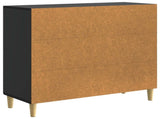Sideboard Black 89 x 34.5 x 80 cm Engineered Wood 895106