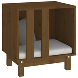 Dog House Honey Brown 50x40x52 cm Solid Wood Pine 822474