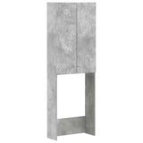 Toilet Cabinet DELFT Concrete Grey 66 x 25.5 x 190 cm 897138