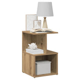 Bedside Cabinet Artisan Oak 35x35x55 cm Engineered Wood 856532