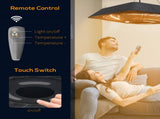 2000W Electric Hanging Patio Heater Ceiling Mounted Halogen Heating Indoor Outdoor with Remote T3398P322174