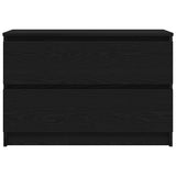 TV Cabinet Black 80x35x54 cm Engineered Wood 861788