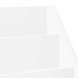 Kids Bookshelf White 72.5 x 29.5 x 69 cm Engineered Wood 892379