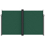 ZNTS Retractable Side Awning Dark Green 200x1200 cm 4004860