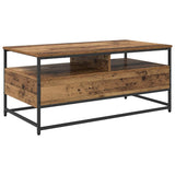 Coffee Table Old Wood 100 x 51 x 45 cm Engineered Wood 882764
